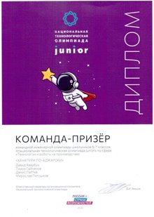 Гайнанов Тимур 7л 2022-23 (Мищенко И.А.)